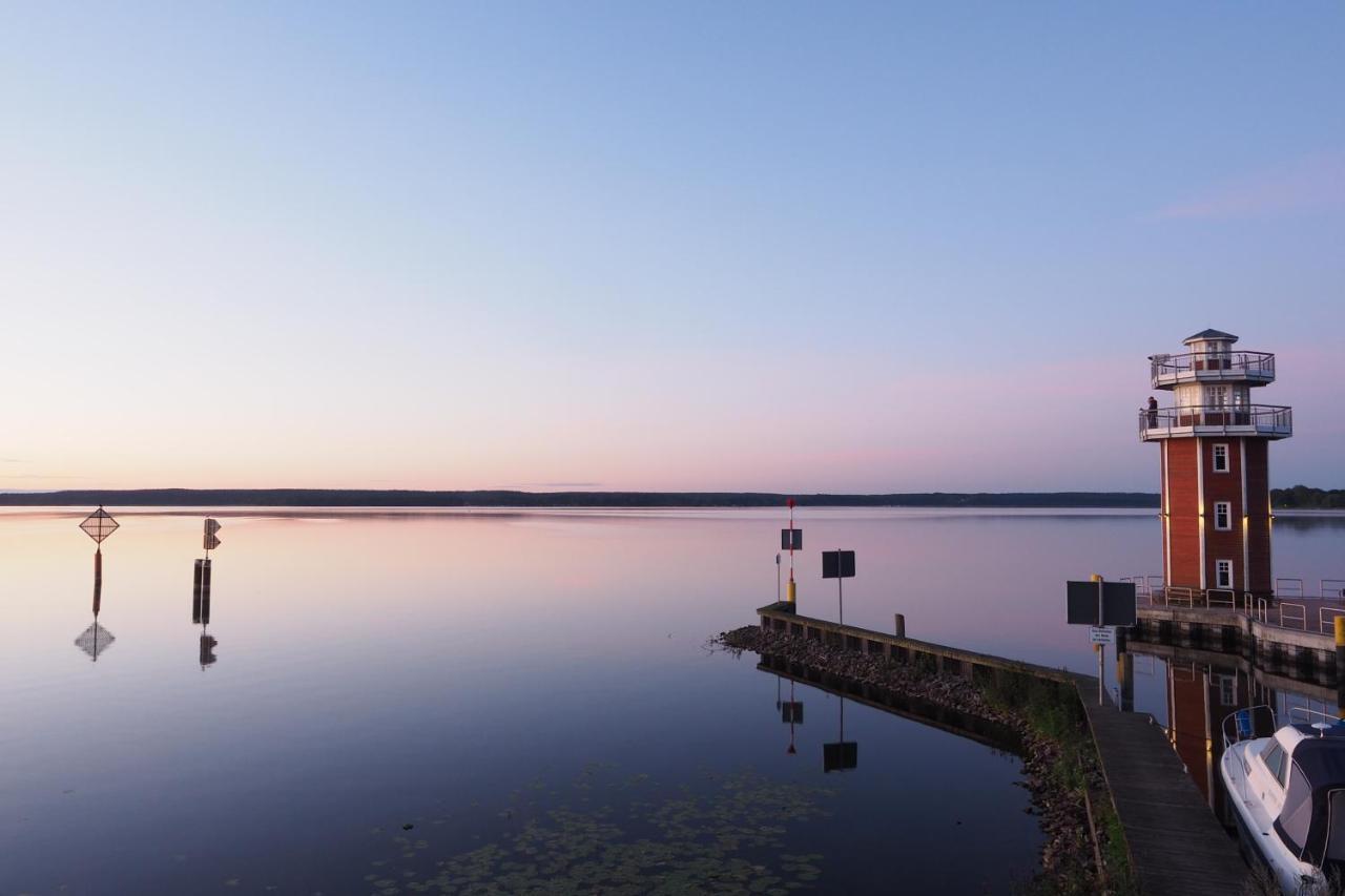 Weisses Haus Plau Apartment Plau am See Bagian luar foto